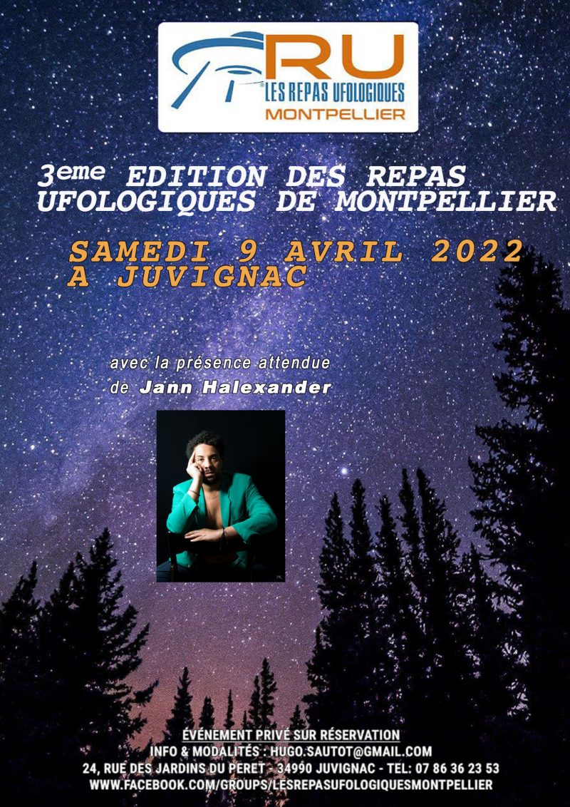 Jann Halexander, intervention « aux frontières de l’altérité » le 9 avril 2022 à Montpellier