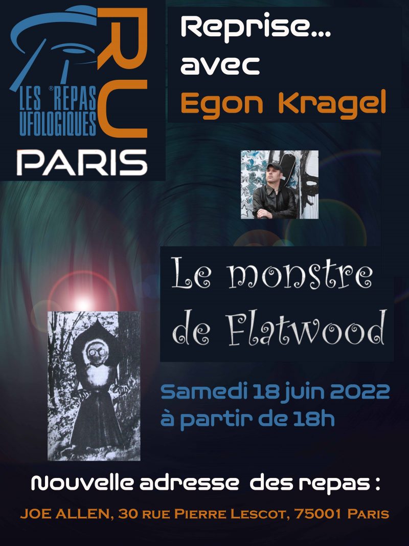 Reprise repas de Paris avec Egon Kragel le 18/06